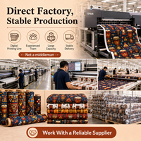 Tissu imprimé à motif de tambour africain personnalisé, vente chaude, fabricant OEM ODM, jupes, chemises, textiles de maison, petit MOQ