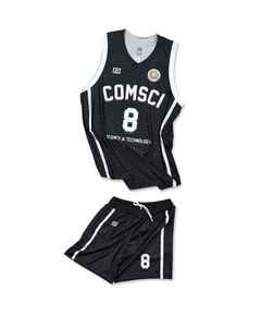 ชุดบาสเก็ตบอลแบบแห้งเร็ว กลับด้านได้ พิมพ์ลายดิจิทัลตามสั่ง พร้อมซิป ชุดบาสเก็ตบอล - Product Image 1