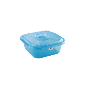 Contenedor de plástico cuadrado grande de grado alimenticio polivinílico de 9,6 L, tanque de agua para ropa de cama de baño, almacenamiento de ropa al por mayor de La India - Product Image 2