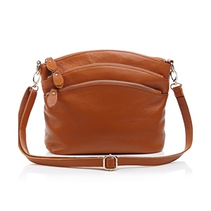 Nouveau sac à bandoulière en cuir PU de couleur marron à la mode Housse pour ordinateur portable élégante - Product Image 1