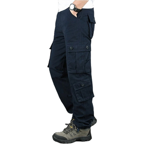 Pantalons cargo pour hommes en coton de haute qualité Prix de gros Meilleur achat en ligne de pantalons cargo pour hommes Service OEM - Product Image 3