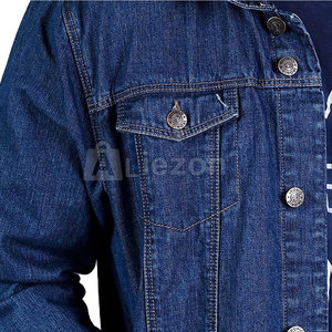 Calidad superior Pakistán hizo hombres Jeans chaquetas de diseño personalizado al por mayor hombres Jeans chaquetas - Product Image 3