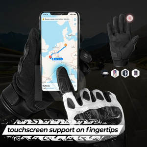Guantes Deportivos de Carreras, Ligeros, Transpirables, Cómodos, Ideales para Motociclismo y Prácticas de Velocidad - Product Image 3