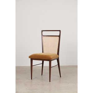 Chaise de salle à manger minimaliste raffinée, cadre en bois clair contemporain avec panneau en contreplaqué pour la maison, le bureau ou la restauration - Product Image 1