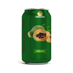 Vietnam Flavored Papaya Puree Drink Canned 330ml Natural Fruit Puree Box From Best Beverages Supplier OEM/ODM Factory Price - Product Image 2