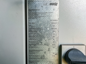 Groupe électrogène de secours au gaz naturel de 1550 kW, 277/480 V, triphasé, boîtier résistant aux intempéries - Product Image 6
