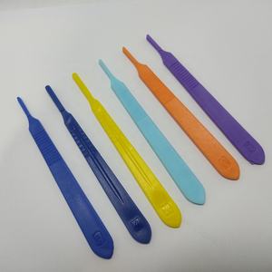 Mango de bisturí de plástico desechable de un solo uso Fuente de alimentación manual Instrumentos quirúrgicos - Product Image 6