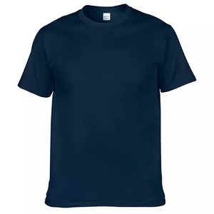 Nouveau t-shirt à manches courtes pour hommes printemps et été 100% pour t-shirt blanc en coton Pima - Product Image 1