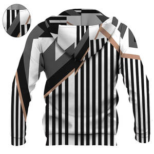 Vente en gros de sweat à capuche tendance 100% coton pour hommes, sweat-shirt en polaire épaisse imprimé graphique personnalisé en taille XS pour l'hiver - Product Image 4