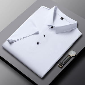 High Quality Custom logo Men Quick Plain Men Golf Short Sleeve Men t <b>Shirt</b> Ice Silk <b>Polo</b> T-<b>shirt</b> for men DDP Shipping - Product Image 6