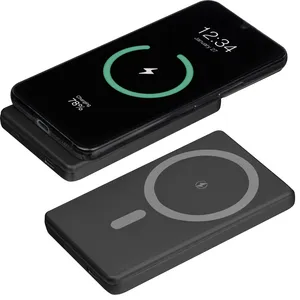 Power Bank Riciclati MagSafe Olympia Personalizzati, Gadget Promozionali - Product Image 1