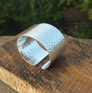 Brazalete de latón crudo de 69mm, brazalete de incrustaciones, brazalete de canal en blanco, pulsera ancha hecha a mano, latón crudo - Product Image 2