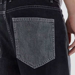 Short en denim délavé Short baggy en denim pour hommes personnalisés - Product Image 5