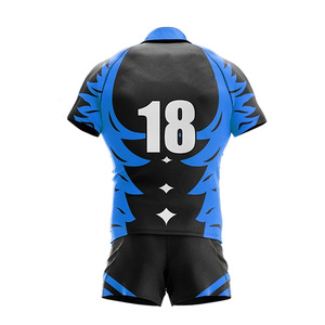 Premium Breathable Polyester Sports Apparel Custom Rugby Uniform with High-Performance Shirts Durable and Comfortable - Product Image 2