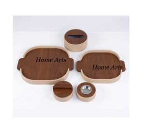 Bandeja para servir chocolates de forma cuadrada de diseño clásico Bandeja para servir alimentos de aluminio de calidad superior con asa - Product Image 6