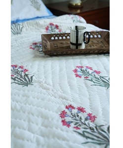 Juego de Sábanas de Algodón 100% Orgánico de Primera Calidad con Elegante Estampado, Oferta de Ropa de Cama de Invierno de la India - Product Image 5
