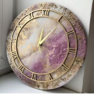 ENVIRONMENTS Epoxy Resin <b>Wall</b> <b>Clocks</b> for Exquisite Spaces Unique Home Decor Gift <b>Wall</b> Epoxy Ocean <b>Clock</b> by Antique Creation - Product Image 3