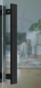 Poignées de porte en acier inoxydable noir de qualité supérieure RARISSIME, surface lisse, quincaillerie de placard, taille/couleur personnalisable pour un style moderne - Product Image 3