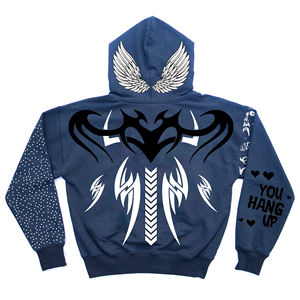 Tendance hommes sweat à capuche Street Wear sweat à capuche surdimensionné avec Logo personnalisé Option coton mélangé hiver pull à capuche pour hommes - Product Image 2