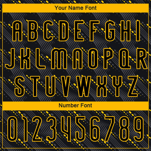 Dernier design personnalisé, uniforme de volley-ball géométrique noir et or, sublimation, tissu extensible léger, vêtements de sport pour hommes - Product Image 5