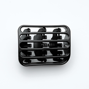 Nouvelle grille d'aération de tableau de bord gauche noire en plastique POM 7702258279 pour Clio II Symbol Thalia - Product Image 1