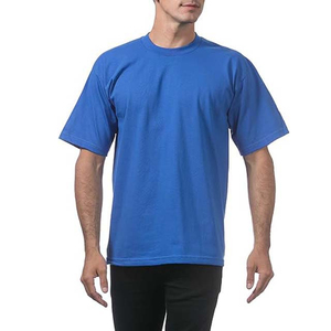 <b>Mens</b> <b>Blue</b> Color T <b>Shirt</b> Designed With Skin Friendly Fabric Smooth Gsm And Flexible Use For Clothing Lines - Product Image 5