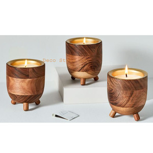 High Quality Bottle Shape Aromatherapy Bottle Candle Holder Scented <b>Jar</b> Candle <b>Jar</b> with Lid Gift Home <b>Decor</b> - Product Image 4