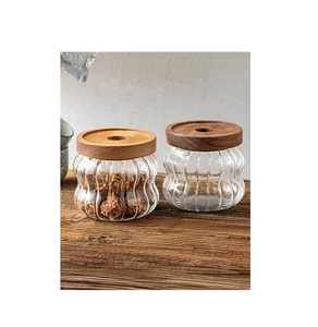 กระปุกเกลือพร้อมฝาไม้ทรงสี่เหลี่ยมเครื่องครัวมาซาลาและเกลือใช้สำหรับร้านอาหาร - Product Image 3