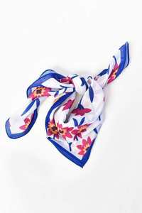 Square <b>Bandana</b> Scarf Custom Design Logo 100% Cotton Fashion Printed Women's Four Seasons All Seasons New Product - Product Image 2