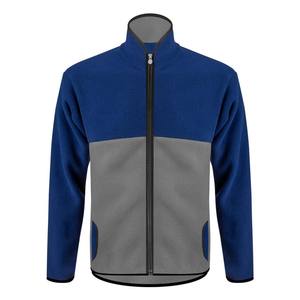 Veste polaire unisexe en gros, coupe-vent, chaude, fermeture éclair intégrale, anti-boulochage, col montant, manteau d'hiver pour la randonnée, le camping et le quotidien - Product Image 1