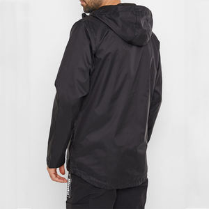 แจ็คเก็ตกันลมกันน้ำใส่ได้ทั้งชายและหญิงมีซิปเสื้อโค้ทมีฮู้ดเสื้อโค้ทกันลมดีไซน์เย็บปะต่อกัน - Product Image 4