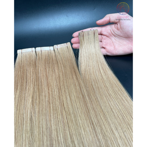 Tape Ins Extensions Cabello crudo #10 Color 22 pulgadas Mejor calidad Doble estándar Cabello virgen vietnamita - Product Image 1
