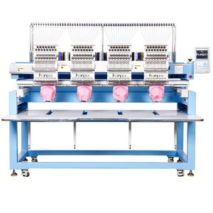 Máquina de Bordar Industrial de 4 Cabezas, Nueva y de Alta Calidad, con 12/15 Agujas, Dispositivo para Bordar Calcetines - Product Image 1