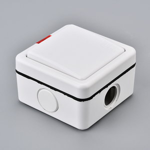 Interrupteur à bouton poussoir étanche extérieur entièrement fermé 86 interrupteur étanche monté en surface IP66 étanche à la pluie - Product Image 2