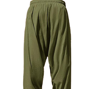 Breathable <b>Drawstring</b> Anti-wrinkle, Man <b>Trouser</b>, Plain Dyed New Design Men <b>Trousers</b> for Adult OEM Services Made in High Quality - Product Image 4