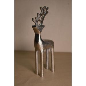 Bronze renne Showpiece Objet Décoratif Métal Artisanat Noir Renne Cadeau De Noël À La Main Dernière Figurine De Cerf Vente Chaude - Product Image 6
