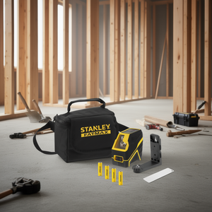 Niveles Láser en Forma de Cruz Stanley Disponibles en Colores Rojo y Verde - Product Image 3