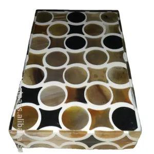 Ấn Độ Sáng Tạo Nhân Tạo Trang Trí Nội Thất Phụ Nữ Hộp Đồ Trang Sức Gỗ Inlay Handmade Món Quà Cưới Của Hàng Thủ Công Galore - Product Image 1