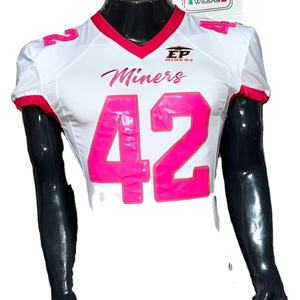 Fútbol americano Jersey fan Jersey padre sublimación bordado más tamaño soporte personalizado fabricante de fábrica Pakistán - Product Image 1