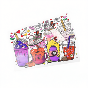 Trasferimenti UV DTF ad Alta Risoluzione - 22"x24" JustSubstrates Adesivi per Giocattoli - Product Image 1