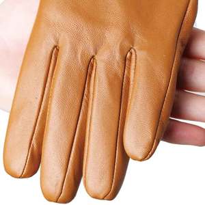 Guantes de cuero de moda para hombre de último diseño Guantes de cuero genuino de invierno Precio al por mayor para escenas de fiesta casuales al aire libre - Product Image 4
