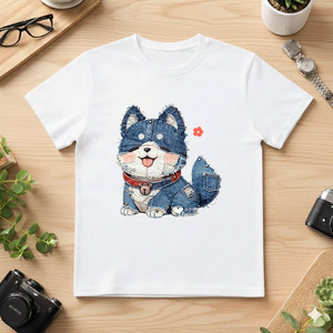T-Shirt Unisex Personalizzata 210GSM 100% Cotone con Stampa Serigrafica (Modello Rose Taglia XL/2XL) - Product Image 1