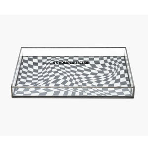 ถาดเสิร์ฟโลหะสีทองพร้อมที่จับด้านข้างดีไซน์รูปดอกไม้สุดเจ๋งสำหรับตกแต่งบ้านและงานอีเวนต์ - Product Image 2