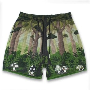 Pantalones cortos informales para hombre para uso en exteriores, precio cómodo, logotipo personalizado, pantalones cortos ligeros de gran tamaño para hombre, personalizados para OEM - Product Image 3