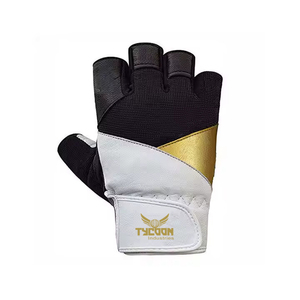 Gants d'haltérophilie en cuir demi-doigts pour hommes Gants de fitness Slim Fit Gym Workout Quantité en vrac pour le sport - Product Image 3