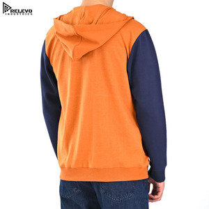 เสื้อฮู้ดผู้ชายผ้าฟลีซคอตตอน 100% น้ำหนัก 410 กรัม ซิปยาวเต็มตัว ใส่สบาย ทรงปกติ แบบสวมหัว 2 ชิ้น ผลิตในปากีสถาน ลดราคาพิเศษ - Product Image 3