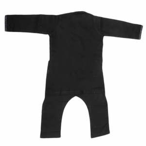 Shalwar Kameez Bordado para Niños - Negro - Product Image 5