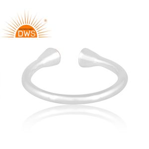 Anillo ajustable de piedras preciosas de labradorita y Perla natural de plata de ley fina de la mejor calidad, fabricante de joyería personalizada - Product Image 4