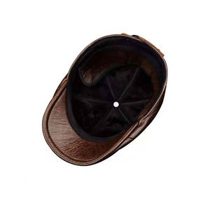 Fabricant de chapeaux de cow-boy en cuir sur mesure au Pakistan pour unisexe, super doux, confortable, nouveau design tendance, chapeaux de cow-boy en cuir - Product Image 6