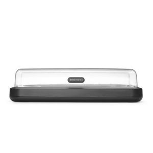 Vetrina Refrigerata UNIQ HENDI GN 1/1 Nera 593x389x147mm Rettangolare, Progettata da Robert Bronwasser per Prodotti Espositivi - Product Image 1